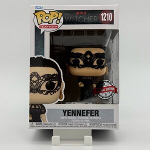 Funko Pop Special Edition Yennefer #1210 with Black Mask
